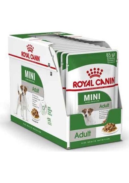 Mini Adult Küçük Irk Pouch Konserve 85 gr 12'li