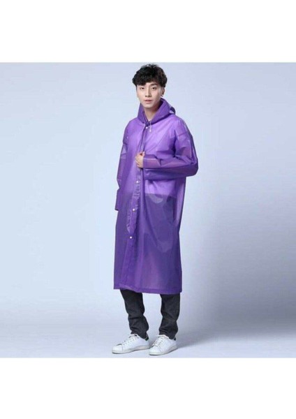 Unisex Eva Kumaş Su Rüzgar Geçirmez Yağmurluk