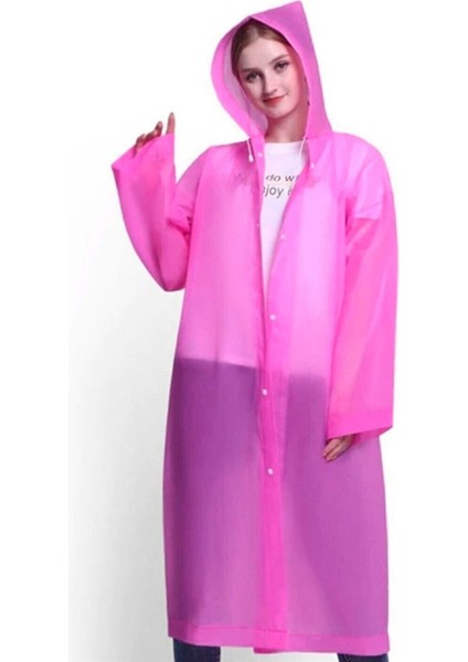 Unisex Eva Kumaş Su Rüzgar Geçirmez Yağmurluk