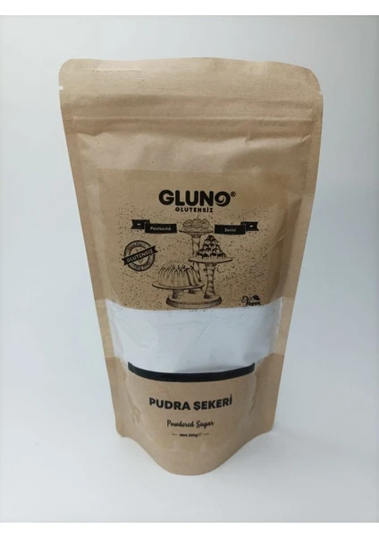 Gluno Glutensiz Gluno Pudra Şekeri 250 gr