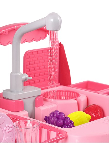 Galtoys Pilli Mutfak Lavabosu Pembe