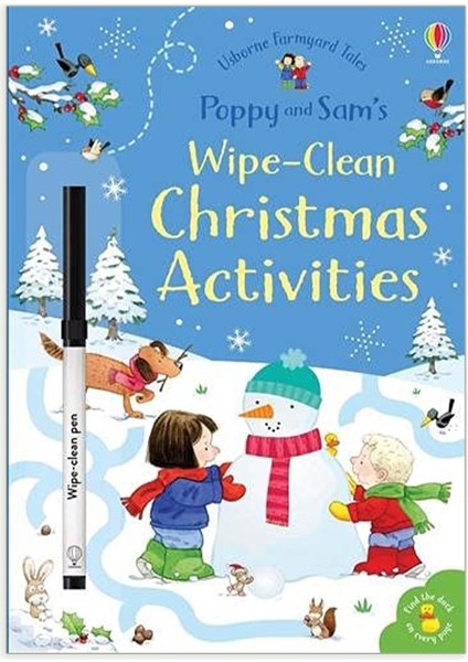 Poppy And Sam's Wipe-Clean Christmas Activities - Sam Taplin
