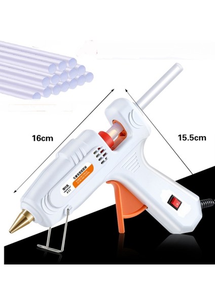 Silikon Tabancası 60-100 W 15 Kalın Mum Ile