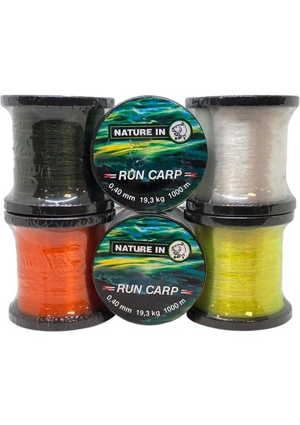 Run Carp 0,35MM 1000M Turuncu Bobin