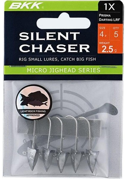 Silent Chaser-Prisma Darting Lrf Jighead 1.8gr