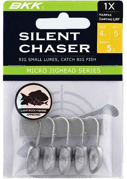 Silent Chaser-Harpax Darting Lrf Jighead 2.5gr
