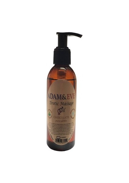 Adam&eErkeklere Kadınlara Özel Çikolata Vanilya Aromalı Masaj Yağı Massage Oil 125ML