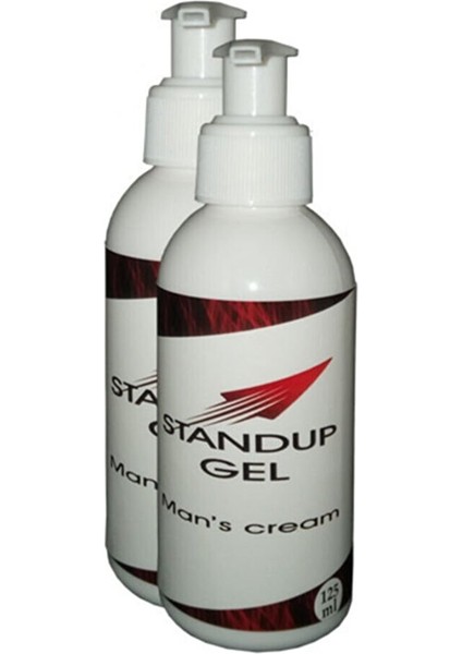 Standup Gel Maksimum Güç Cream Longer & Thıcker Penıs 125 Ml*2 Ad