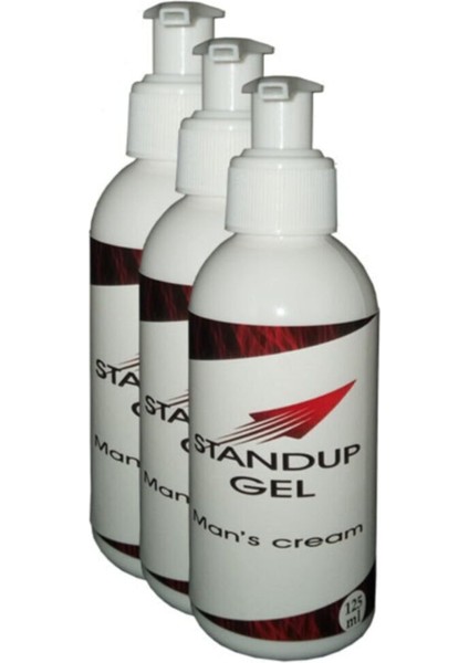 Standup Gel Erkeklere Özel Krem 125ML 3 Adet