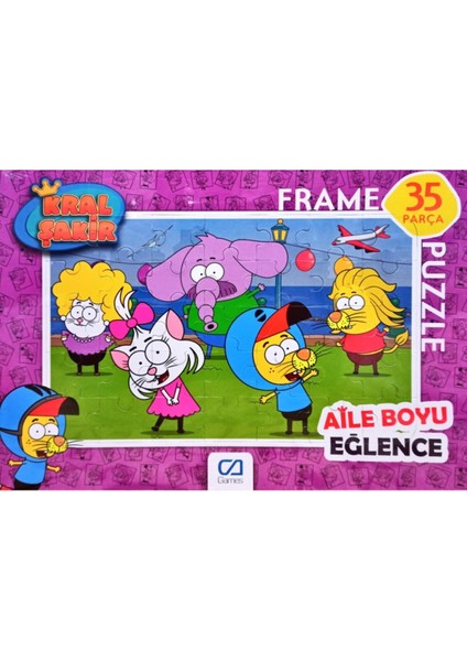 Kral Şakir Frame Puzzle/yapboz 35'parça