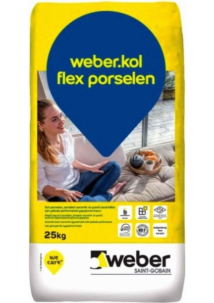 Kol Flex Porselen Gri 25 kg (C2 Te)