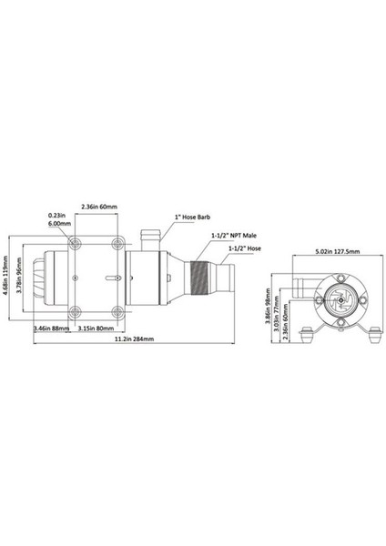 12V Maceratör Pompası