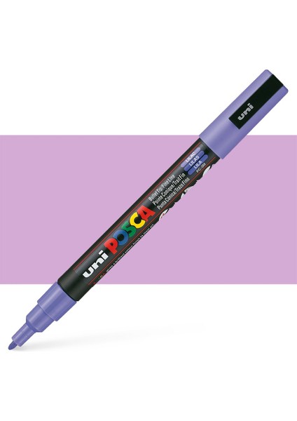 Posca Pc-3m (0.9-1.3mm) Leylak