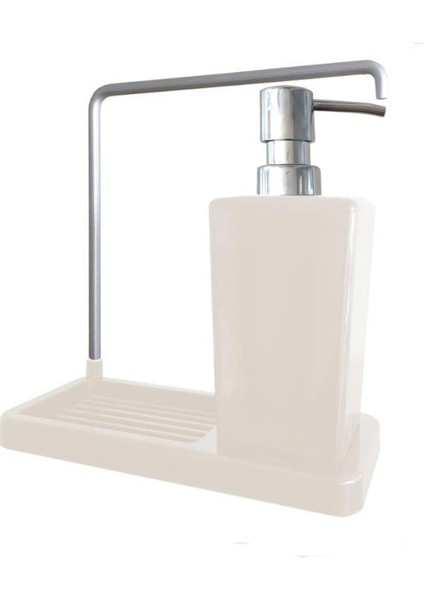 Luna Bej Mutfak Sıvı Sabunluk