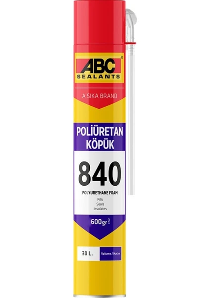 Abc 840 Pipetli Poliüretan Köpük