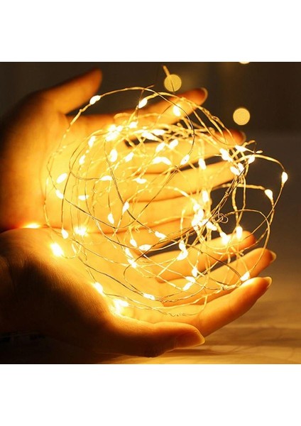 Peri LED Aydınlatma 3 Fonksiyonlu Ip Tipi Işık Kendinden Pilli 3 Metre