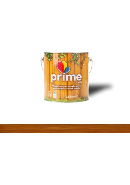 Hemel Prime Su Bazlı Vernik Burma 2.5 Litre