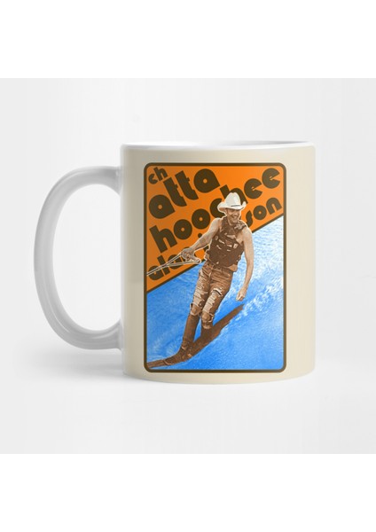 Alan Jackson Chattahoochee Waterskiing Retro Country Fan Art Kupa Bardak
