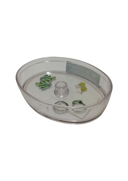 Çekmece Içi Kozmetik ve Takı Düzenleyici Oval 18X11X3CM