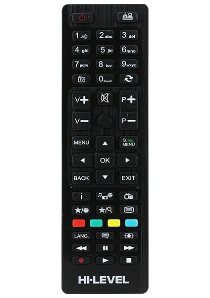 Hı-Level Siyah Tuşlu Lcd*led Tv Kumanda