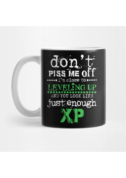 Just Enough Xp Gamer Kupa Bardak