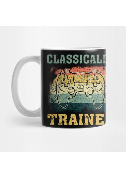 Video Game Retro Vintage Color Distressed Kupa Bardak