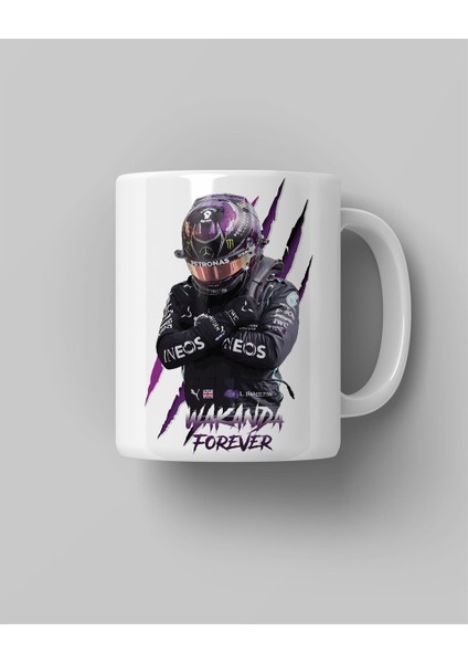 Wakanda Forever Baskılı Beyaz Kupa Bardak