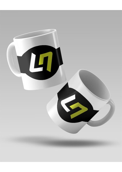 Lando Norris Logo Baskılı Beyaz Kupa Bardak fiyatları