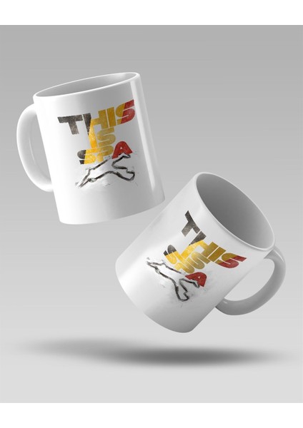 This Is Spa Baskılı Beyaz Kupa Bardak fiyatları