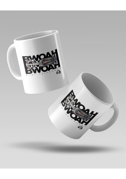 Kimi Raikkonen Bwoah Baskılı Beyaz Kahve Kupa Bardak fiyatları