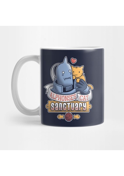 Alphonse's Cat Sanctuary Full Metal Alchemist Kupa Bardak