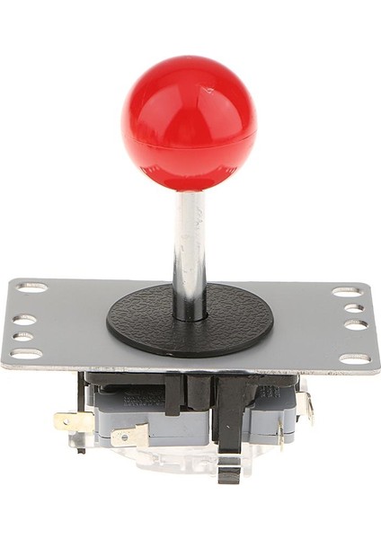 Arcade Dıy Kitleri Usb Kodlayıcı Pc Joystick İle 5 Pin + 10 Itme Düğmeleri Kırmızı (Yurt Dışından)