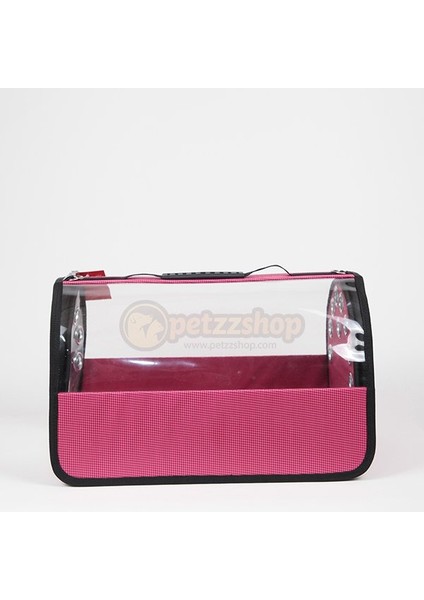 Şeffaf Flybag Pet Taşıma Çantası Pembe 26X43X27H cm fiyatları