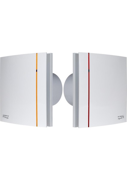 Dekoratif Gri Havalandırma Fanı Grey Silent 100 Cz Design Ultra Sessiz Banyo Wc Aspiratörü Soler Palau Estetik Dizayn