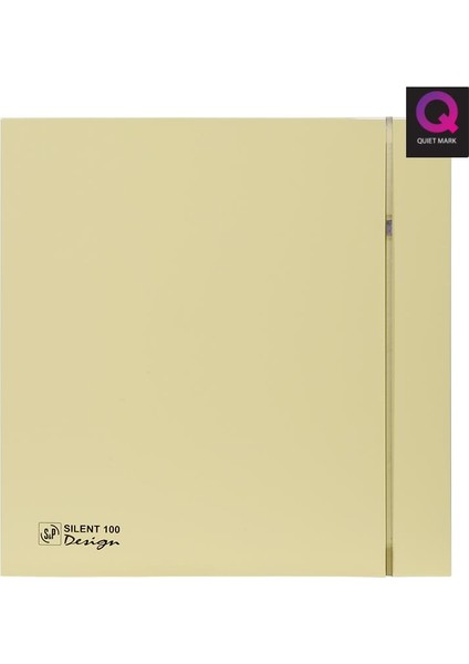 Dekoratif Havalandırma Fanı Fildişi Silent 100 Cz Design Ultra Sessiz Banyo Wc Aspiratörü Soler Palau Estetik Dizayn Agmair Agm Havalandırma