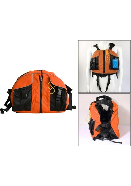 Hayat Ceketler Yetişkin Kayak Yüzme Tekne Yelek Farklı Yükseklikler Yetişkinler Için (Genellikle 25-90 kg Kullanılabilir) - Turuncu fırsatları