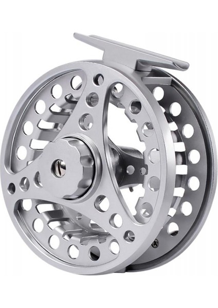 Alüminyum Alaşımlı Fly Fishing Reel 5/6, 7/8, 9/10 Ağırlık 2 + 1 Rulmanlar 75MM Gri indirimleri