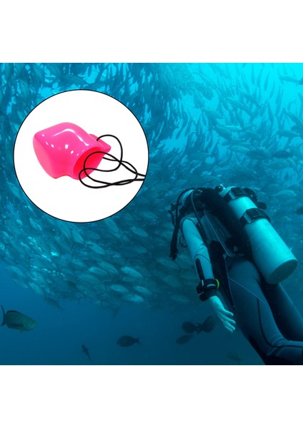 Tüplü Dalış Tankı Vana Kapağı Sağlam Dişli Toz Geçirmez Fiş Pembe Korumak indirimleri