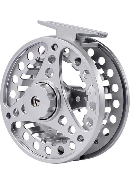 Alüminyum Alaşımlı Fly Fishing Reel 5/6, 7/8, 9/10 Ağırlık 2 + 1 Rulmanlar 95MM Gri modelleri