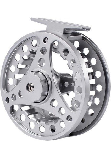 Alüminyum Alaşımlı Fly Fishing Reel 5/6, 7/8, 9/10 Ağırlık 2 + 1 Rulmanlar 95MM Gri indirimleri
