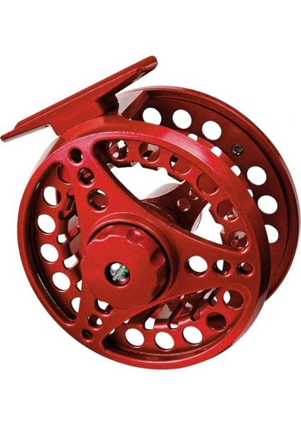 Alüminyum Alaşımlı Fly Fishing Reel 5/6, 7/8, 9/10 Ağırlık 2 + 1 Rulmanlar 85MM Kırmızı fırsatları