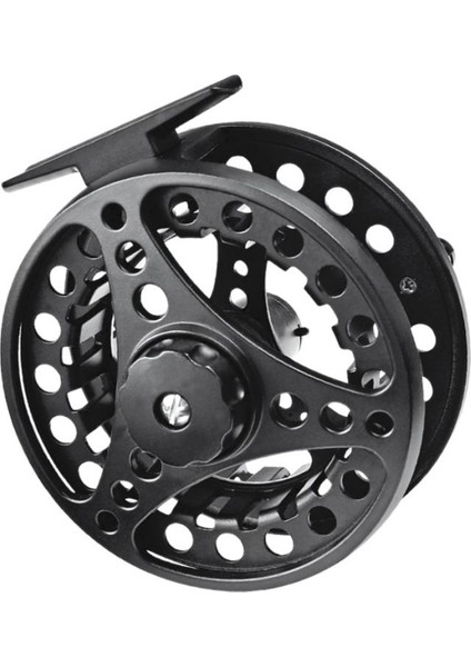 Metal Sinek Balıkçılık Makarası 2 + 1 Rulmanlar Sol Sağ El Mücadele 85MM Siyah fırsatları