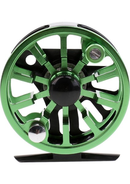 Cnc Işlenmiş Alüminyum Alaşımlar Sinek Balıkçılık Reel Sağ Solak 3 4WF Yeşil modelleri