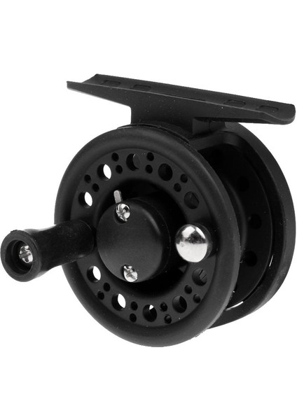Yeni Balıkçılık Makaraları Makaralı Santrifüj Damlacıkları Yuvarlak Rulman Sinek Balıkçılık Tekerlek - Siyah, 5.2 x 5.8 cm