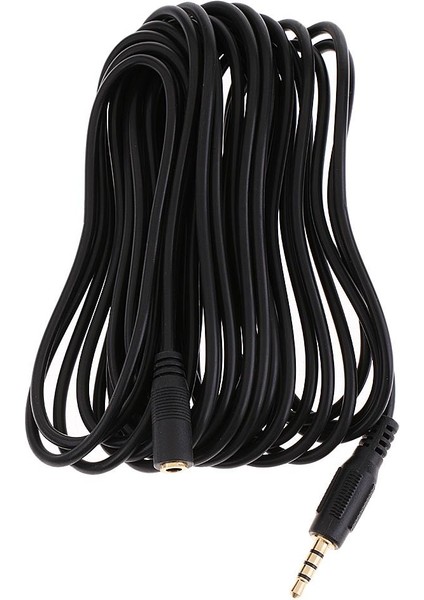 3.5mm Jack Ses Kulaklık Uzatma Kablosu Kulaklık Hattı Bilgisayarlar Için 6 M (Yurt Dışından)