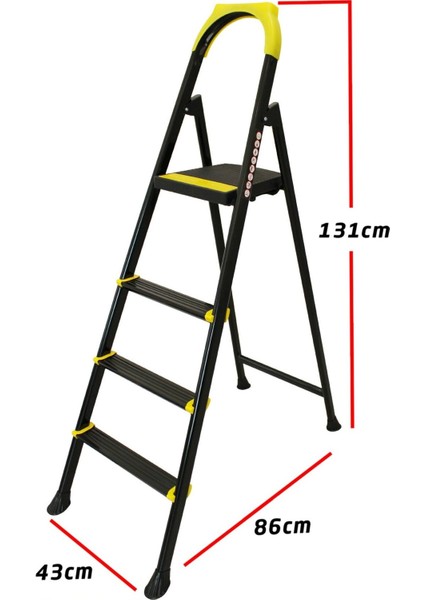 Home - 3+1 Basamak Superstep Merdiven 150 kg Taşıma Kapasitesi