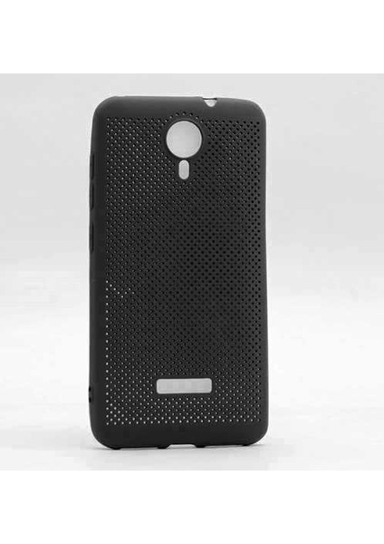 General Mobile 4g Android One Kılıf Ultra Ince Mat Esnek Delikli Silikon Kapak Siyah