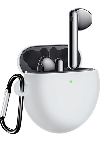 puluz Huawei Freebuds 4 Kulaklık Kılıfı Için Temiz Beyaz (Yurt Dışından)