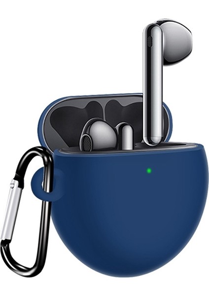 Puluz Huawei Freebuds 4 Kulaklık Kılıfı Için Koyu Mavi (Yurt Dışından)
