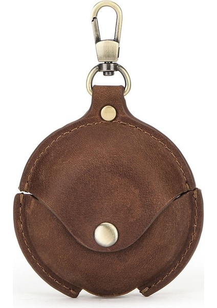 puluz Huawei Freebuds 3 Için Cf1111 Crazy Horse Doku Kılıfı Kahverengi (Yurt Dışından)